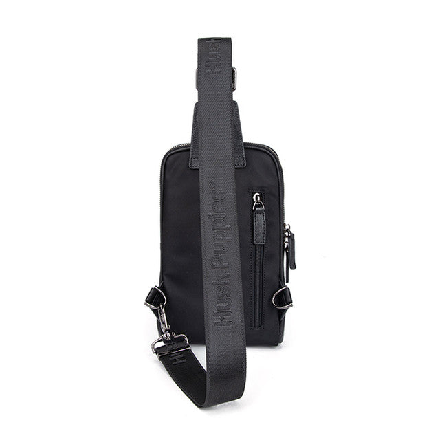 Hush Puppies Tas Pria Kyron Chest Bag In Black