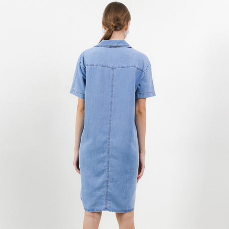 Hush Puppies Pakaian Wanita Dress Animal Fest Ettam In Light Blue