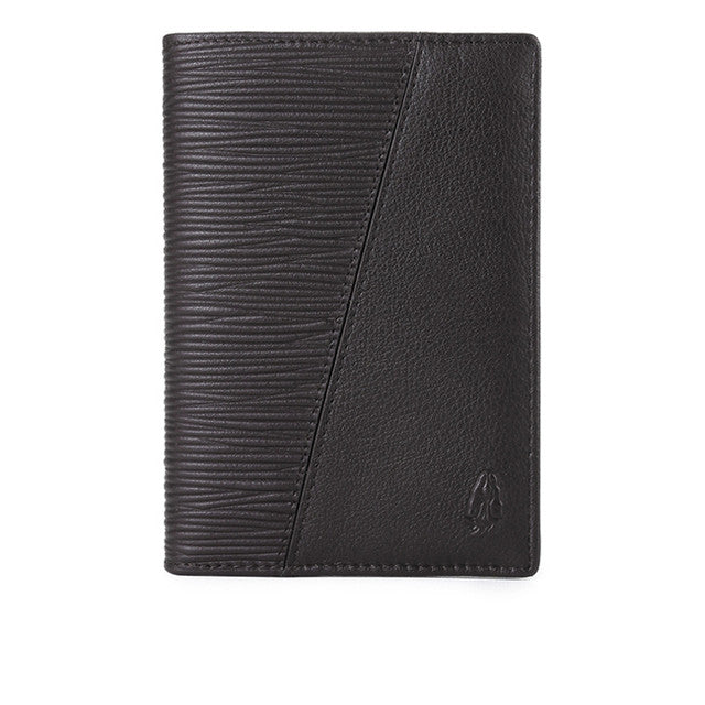 Hush Puppies Aksesoris Pria Passport Holder Justin Passport H In Chocolate