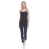Hush Puppies Pakaian Tank Top Wanita Basic Camisole In Black
