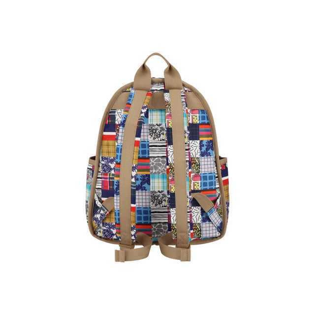 LeSportsac Tas Wanita Basic Backpack In 50Th Grid Patchwork
