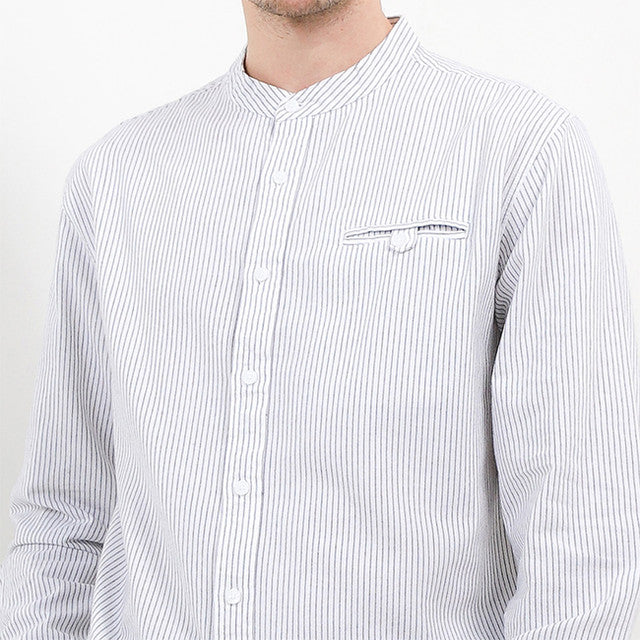 Hush Puppies Pakaian Pria Shirt Safron In White