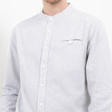 Hush Puppies Pakaian Pria Shirt Safron In White