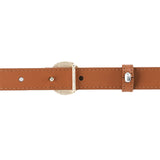 Obermain Accessories Wanita Pin Clip Autumn Ladies Leather Pin In Orange 36
