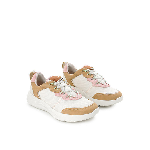 Elevate Bungee Lace In Beige Multi Nubuck