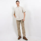 Obermain Pakaian Pria Shirt Barney In Off White
