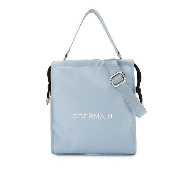 Audrey Nylon Sling Bag M In Blue