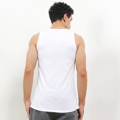 Obermain Pakaian Pria Tank Top Ctnbam2 Tank In White