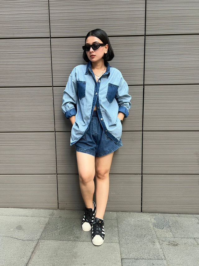 Maisa 2 - Tone Denim Shirts