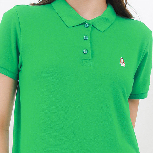 Hush Puppies Pakaian Wanita Polo Ardith 4 In Green