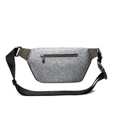 Ethan Waist Bag In Grey