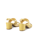 Hush Puppies Sandal Wanita Heels Brianna In Mustard