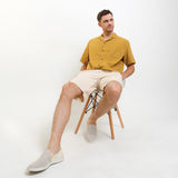 Obermain Pakaian Pria Shirt Salvador In Mustard