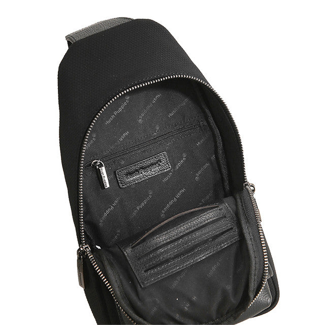 Hush Puppies Tas Pria Kobe Chest Bag In Black