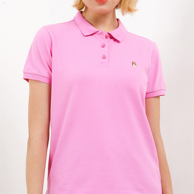 Hush Puppies Pakaian Wanita Polo Ardith 4 In Pink