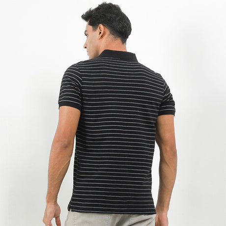 Obermain Pakaian Pria Polo Lane In Black