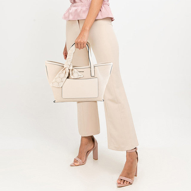 Hush Puppies Tas Wanita Tote Bag Venny Tote (M) In Beige