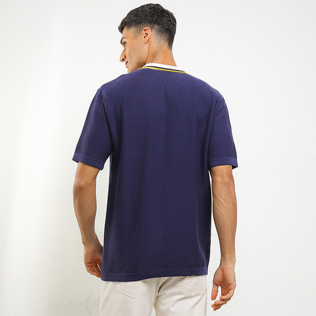 Obermain Pakaian Pria Others Diamond In Navy