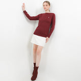 Hush Puppies Pakaian Wanita T Shirt Ony In Maroon