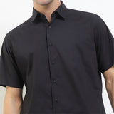 Hush Puppies Pakaian Pria Shirt Trento In Black