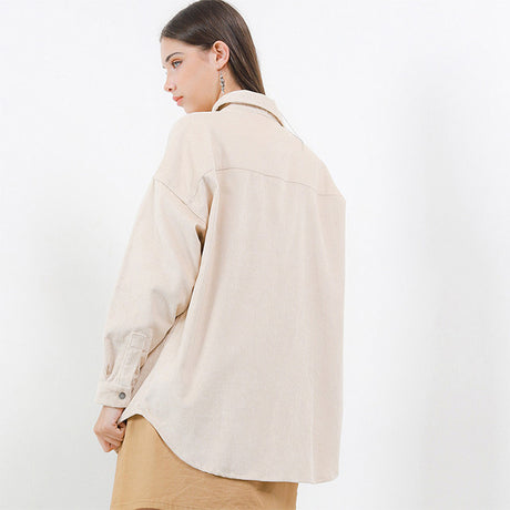 Hush Puppies Pakaian Wanita Shirt Anssi In Beige