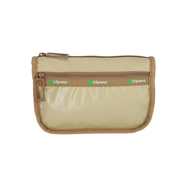 LeSportsac Aksesoris Wanita Travel Cosmetic In 50Th Khaki Shine