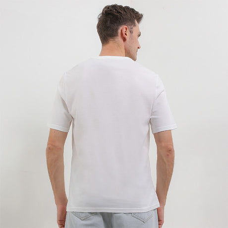 Hush Puppies Pakaian Pria T Shirt Bsc Sandwich In White