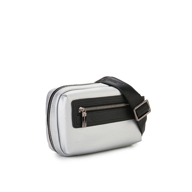 Hush Puppies Tas Pria Cross Body Malone Crossbody Bag In Silver