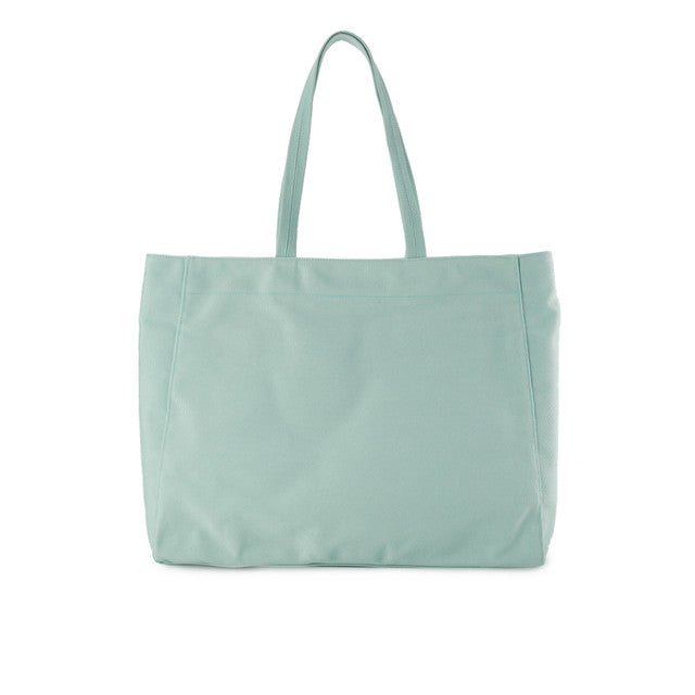 Canvas Bag L Tone Pastel In Mint Green