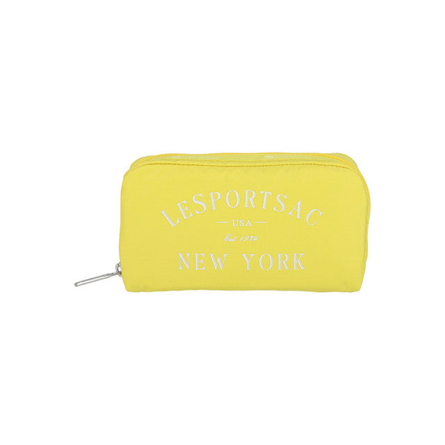 LeSportsac Aksesoris Wanita Rectangular Cosmetic In Primrse Ylw Logo Cosm