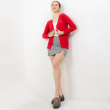 Hush Puppies Pakaian Wanita Outerwear Kindly In Red