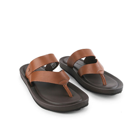 Hush Puppies Sandal Pria Spear Axel Toepost In Tan