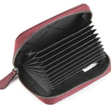 Brig Zip Cardholder-Rfid In Maroon