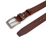 Hush Puppies Aksesoris Pria Belt Fenton Pin In Chocolate