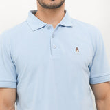 Hush Puppies Pakaian Pria Polo Farro 2 In Light Blue