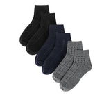 Obermain Aksesoris Kaos Kaki Unisex Ob Half Sock In Multi Color -OSMH2240BK000