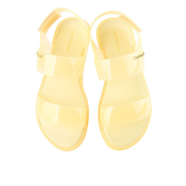 Hush Puppies Sandal Wanita Flats Rowan In Yellow