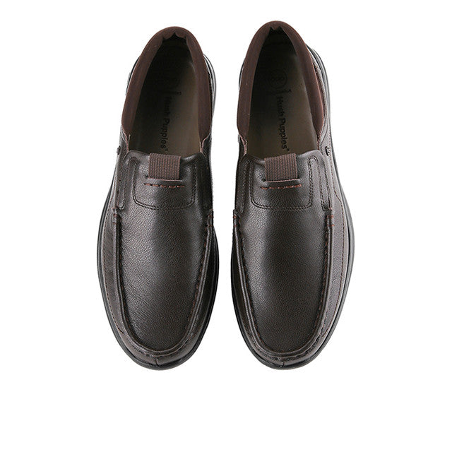 Hush Puppies Sepatu Pria Jettro Slip On In Coffe
