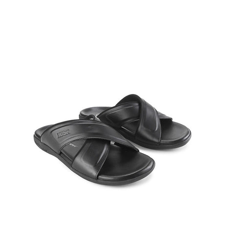 Hush Puppies Sandal Pria Slide Snap Cross In Black