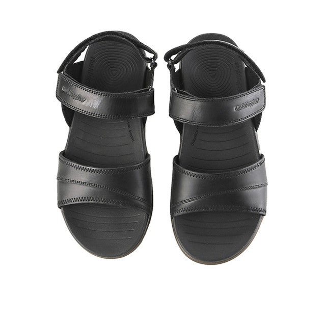 Hush Puppies Sandal Pria Postro Klein Rafter In Black