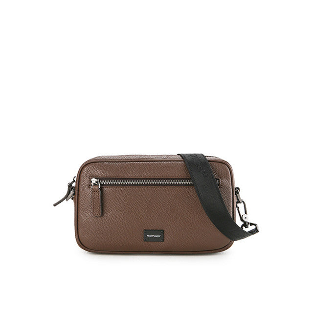 Hush Puppies Tas Pria Fugol Clutch/Messenger Bag In Chocolate