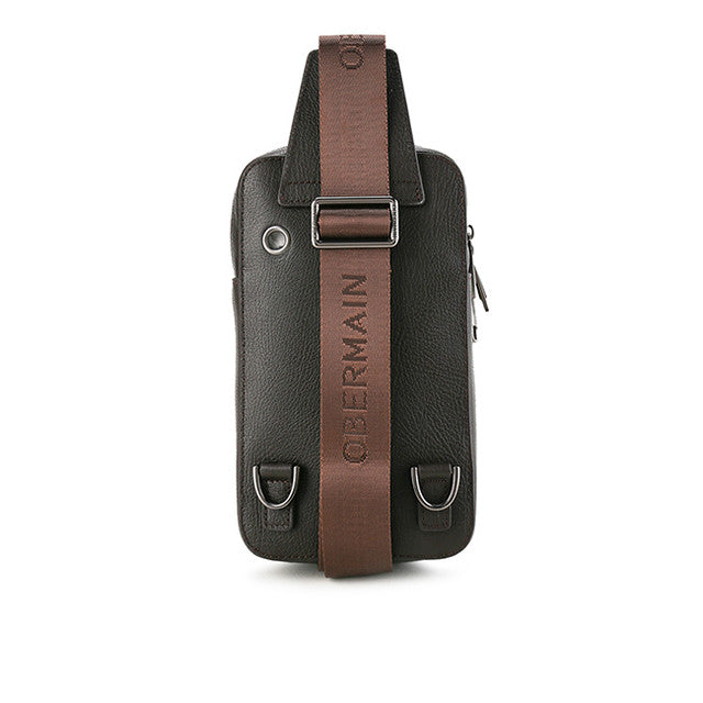 Obermain Bags Pria Chest Bag Axe Chest Bag In Brown  L