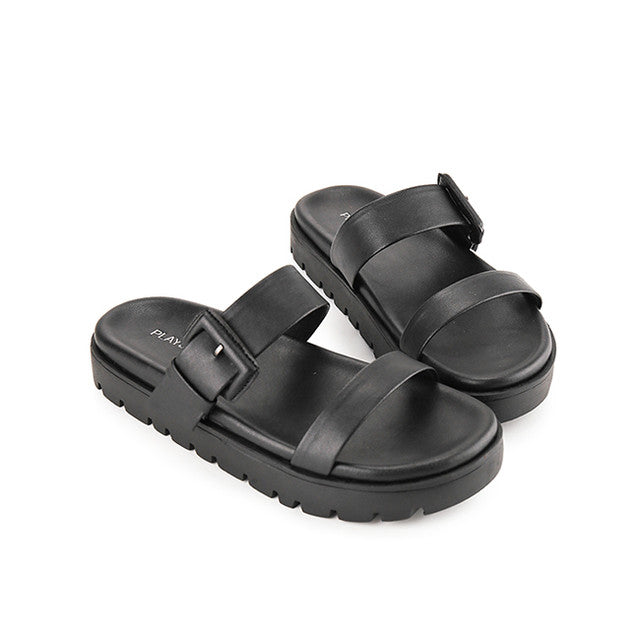 Playboy Sandal Wanita Sandals Sophia In Black 37