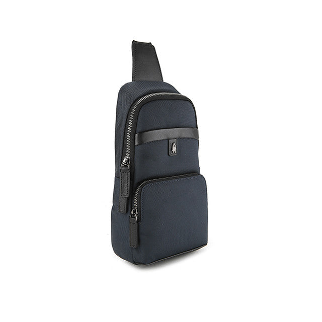 Hush Puppies Tas Pria Fernando Chest Bag In Navy