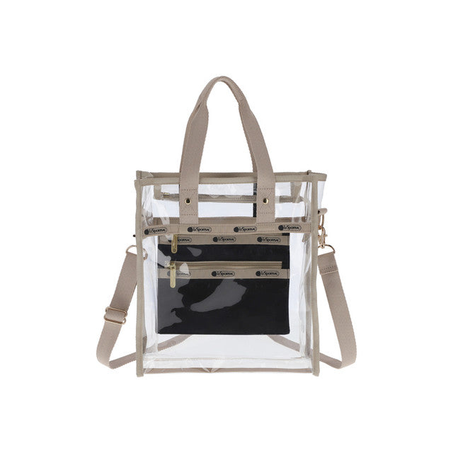 LeSportsac Tas Wanita Tote bag Clear Small N/S Tote In Clear/ Natural