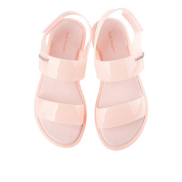 Hush Puppies Sandal Wanita Flats Rowan In Nude Pink