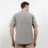 Obermain Pakaian Pria Shirt Barney In Light Gray