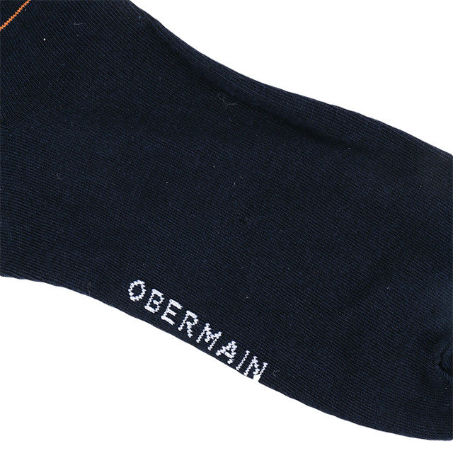 Obermain Aksesoris Kaos Kaki Unisex Ob Half Sock In Multi Color -OSMH2239BK000