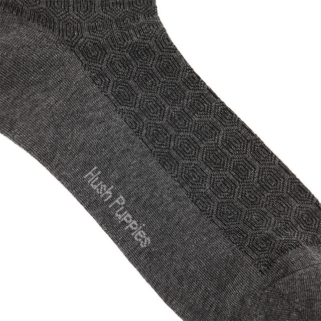 Hush Puppies Aksesoris Unisex Dim M Crew Socks In Grey