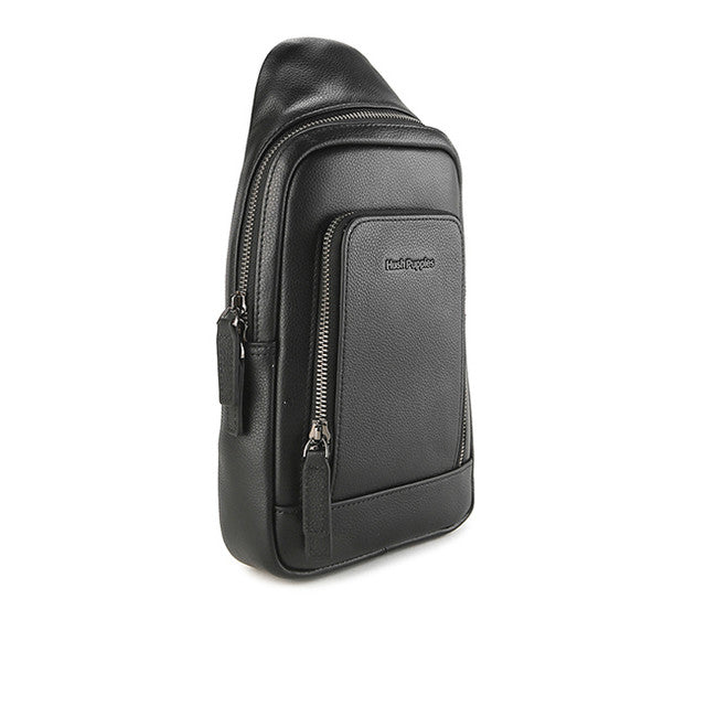 Hush Puppies Tas Pria Issac Chest Bag In Black